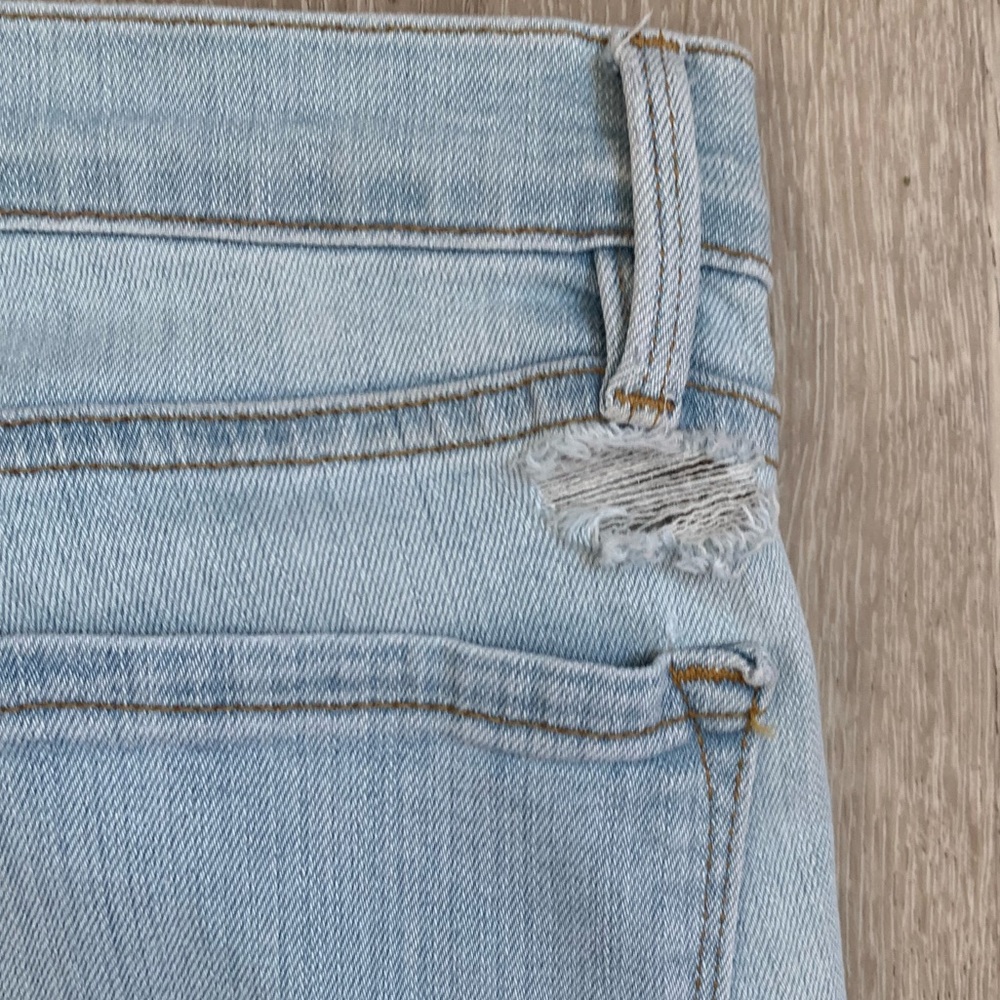 FRAME Le Skinny De Jeanne - Honey Rips - Picture 7 of 9